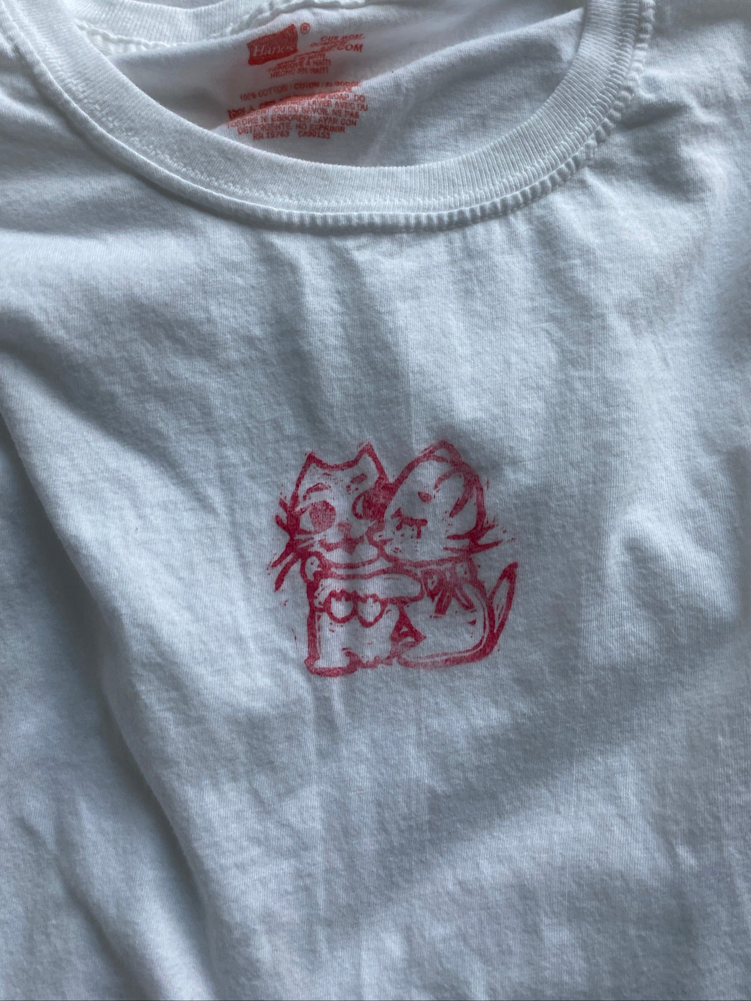 'hail' kitty t-shirt